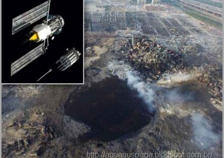 Uso Armas Cinetica China Pelos Eua pentágono pode ter usado arma cinética contra tianjin, para evitar colapso financeiro americano.
