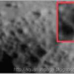 Base alienígena lua bombardeada nasa a estrutura alienígena na lua.