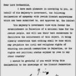 Carta balfour rothschild o controle dos recursos do mar morto pelos rothschild.