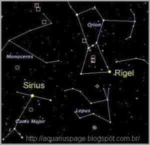 Egito sirius cao maior