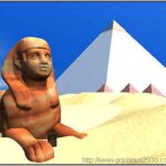 Pirâmide esfinge anunnaki a esfinge e a face anunnaki.