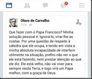 Boicote a Israel, porque todo homem de bem e cristão devem apoiar ? 11 Crítica anticrista olavo carvalho papa franscisco