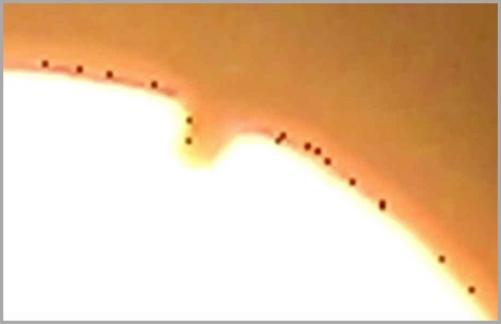 Centenas de óvnis gravados em torno da coroa do Sol