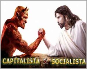 A segunda besta do apocalipse e sua guerra ao socialismo de esquerda 15 Seunda Besta Contra Jesus Socialista