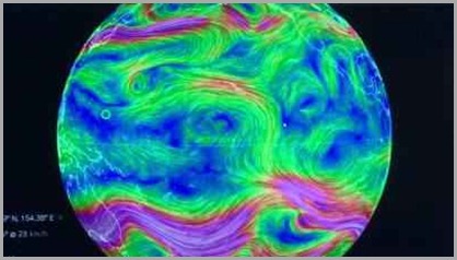 Correntes Ar Hemisferios emergência climática global.