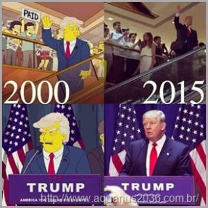 Profecia simpsón vitoria trump