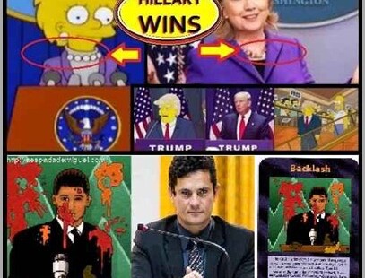 Sergio Moro Previsoes Simpsons Hillary Trump previsões "simpsons" e "cartas illuminati" falam de sergio moro, hillary e trump.