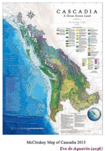 Cascadia: Outro continente perdido que desapareceu junto com Atlântida! 8 Mapa localizacao cascadia