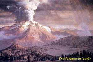 Cascadia: Outro continente perdido que desapareceu junto com Atlântida! 6 Monte mazama entrando erupcao