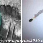 Óvnis acidentado marte enorme disco voador acidentado na superfície de marte.