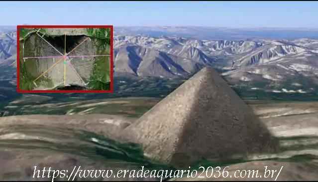 Pirâmide gigante é descoberta nos montes Urais na Russia