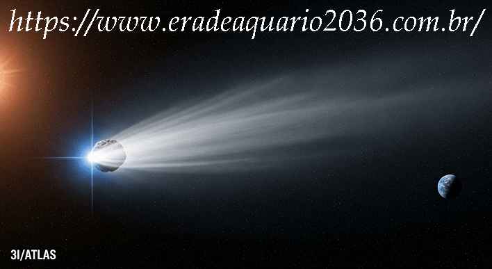 Nasa rastreia cometa interestelar raro (3I/ATLAS)